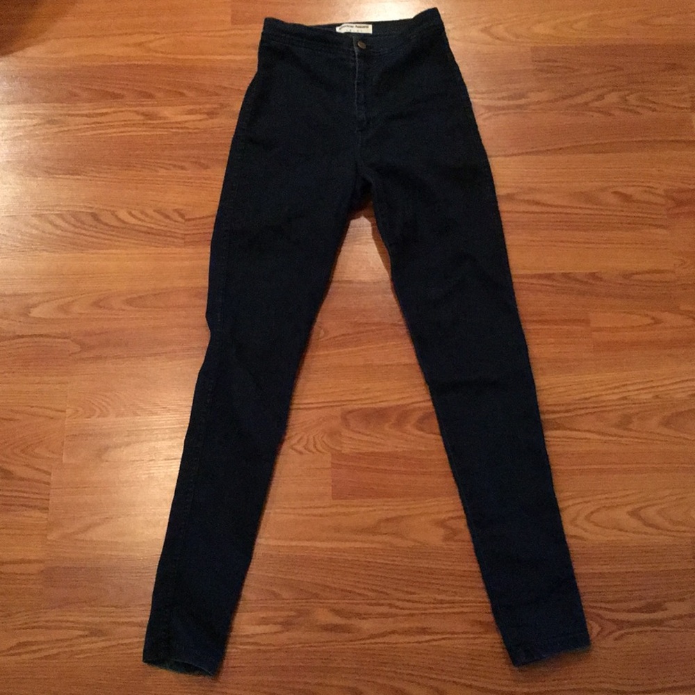 American Apparel High Waisted Jeans